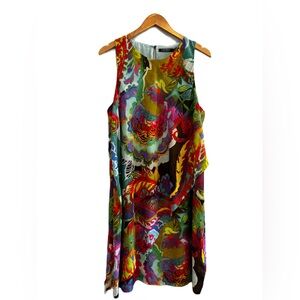 Lauren Ralph Lauren Sleeveless Chiffon Asymmetrical Drape Size 16